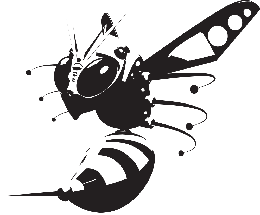 Buzzlife logo bee only
